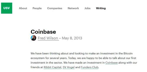 Coinbase投资的项目有哪些？