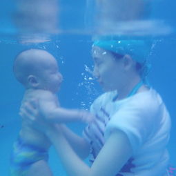 亲子游泳和婴儿潜水的一点心得