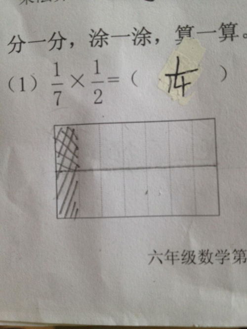 数学。分一分，涂一涂看图。……