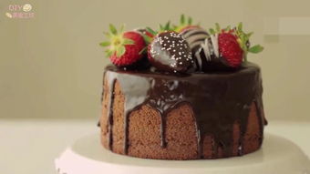 烘焙教程 想做蛋糕学这一个就够啦 经典巧克力雪纺蛋糕