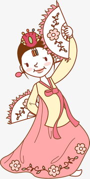 水彩跳舞的女孩卡通图素材图片免费下载 高清png 千库网 图片编号9480694 