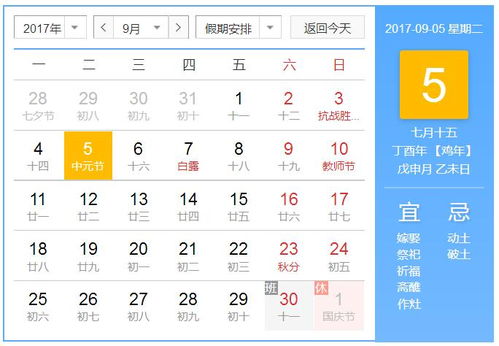 2017年农历七月十五中元节当天的财神爷吉位在哪里(七月十五用给财神上供吗)