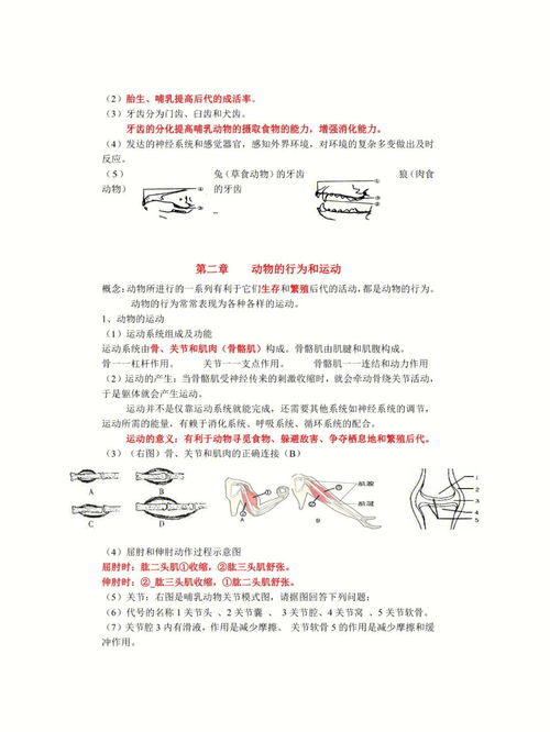 初二上生物知识点归纳(初二上生物知识点归纳)