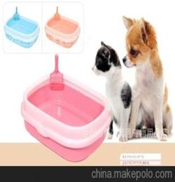 厂家直供 猫厕所 大号 简易猫砂盆批发 送猫砂铲 宠物清洁用品