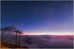 看英仙座流星雨有地方了 川内最佳观赏地达古冰山 陪你去看流星雨 