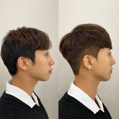 精致的韩式男生发型,帅气又有型