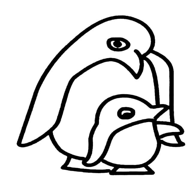 企鹅简笔画教程 神奇的小企鹅