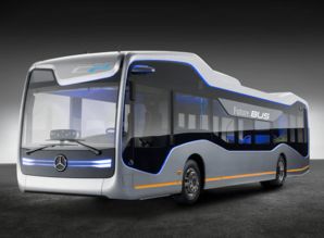 梅赛德斯奔驰发布未来无人驾驶公交车愿景