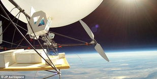 美最新设计双子气球飞艇 可抵达2.9万米高空