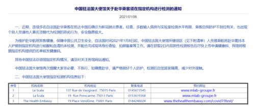 超详细 最新中法往返攻略, 机票 检测 隔离 信息一网打尽