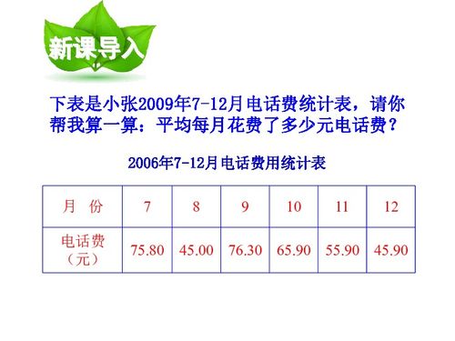 20.1 平均数的意义和用计算器求平均数 15张PPT 