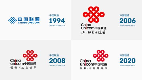 中国联通更新logo,颜色口号都变了 一起细数联通设计史