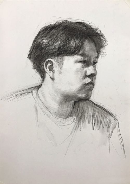 素描人物 素描头像图片大全 素描头像步骤及画法 素描自学网 