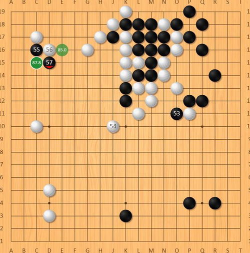 输赢看运气,这一战,柯洁九段赢了,晋级 白棋 黑棋 李轩豪 中国围棋名人战 网易订阅 