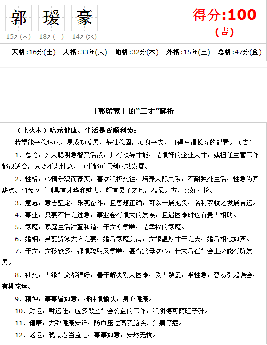 姓郭 男孩 2011年7月11号3点50分出生 如果取三个字的名 叫什么好呢 O O谢谢大家 