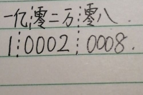 1千个10万是多少