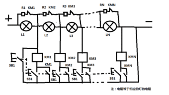 交流220V串接10个30欧75MA咪泡,如何增加电路使其某一个烧掉,其它咪泡正常工作,请高手指教 