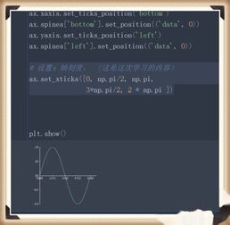 python如何用matplotlib为画布自定义刻度显示 