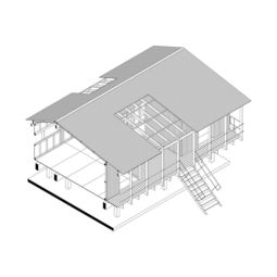 建筑轴测图表现