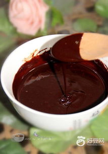巧克力拉线膏的做法 巧克力拉线膏怎么做 巧克力拉线膏 菜谱 好豆 