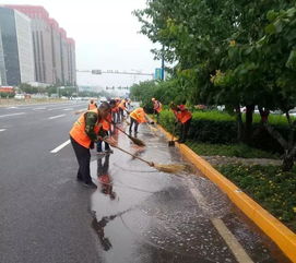 鲜活城事 赛罕区 以雨为令 迅速清理路面积水 