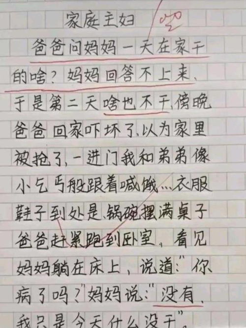 小学生发明 新式吵架法 ,全篇汉字却让人读不懂,老师甘拜下风