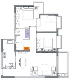 风水格局房屋摆设