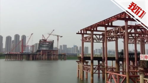 有料丨直击武汉首个复工的桥梁工程现场 它是汉江上最宽的桥 