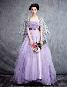 摩羯座婚纱紫色，摩羯座婚纱紫色好看吗