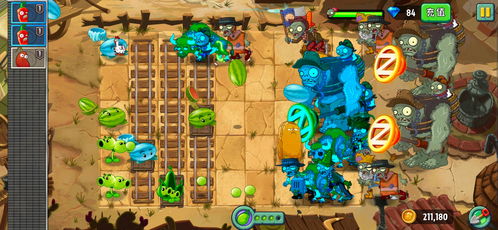 pvz2创意庭院 自制关卡ID和游戏截图