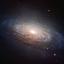 NGC3521 狮子星座中典型 絮状旋涡星系 