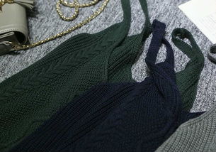 韩版chic风外搭针织吊带复古麻花菱形纯色毛线小背心马甲 LZ 0091