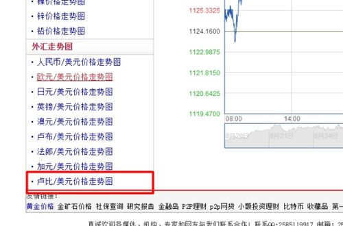 在哪里可以找到卢布兑美元的走势图