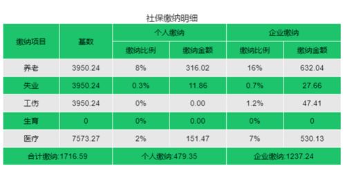 社保比例