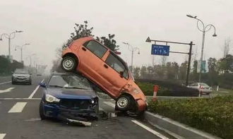 萧山一场诡异车祸看呆路人 这到底怎么做到的