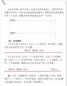 公文格式制作教程图片