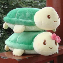 小乌龟抱枕怎么织