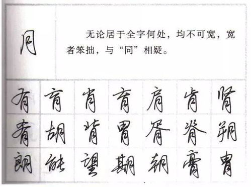 79个行书笔画,练两个月,轻松写出一手好字