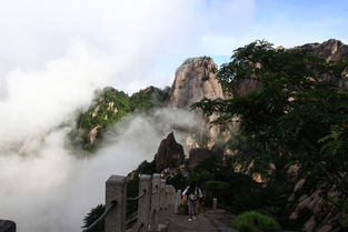 大美黄山之攀登莲花峰