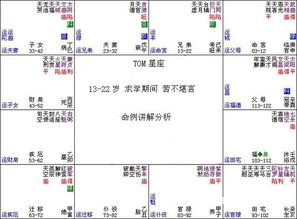 紫微斗数入门教程 089 紫微命例求学的旅途