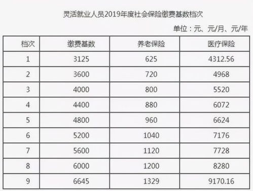 参加社保的缴费基数分别是多少