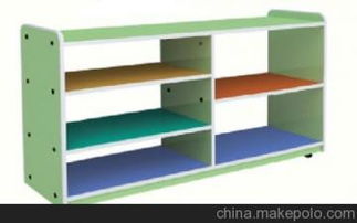 供应梦航MH0070广州梅州河源儿童玩具柜木制幼儿园书包柜