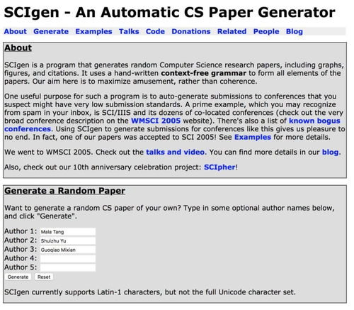 自动论文生成器