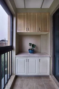 小户型阳台怎么改 搭配柜子来设计太实用了