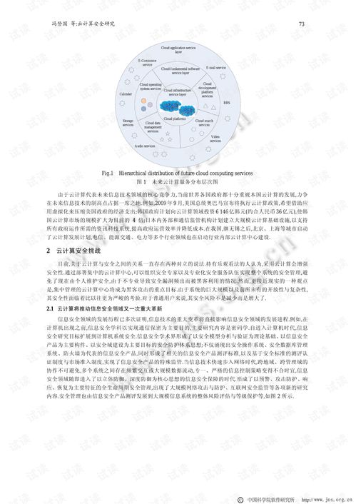 浅谈云计算的数据安全技术毕业论文