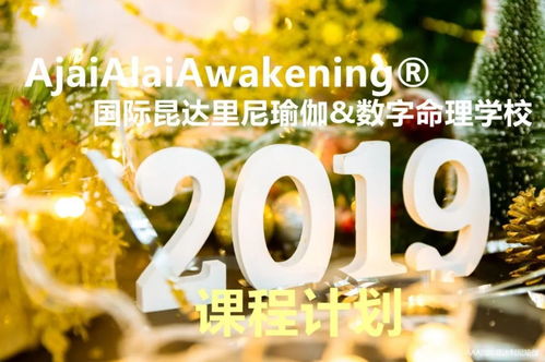 AjaiAlaiAwakeningR国际昆达里尼瑜伽 数字命理学校 2019 2020年课程计划 