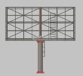 高速公路广告牌支架