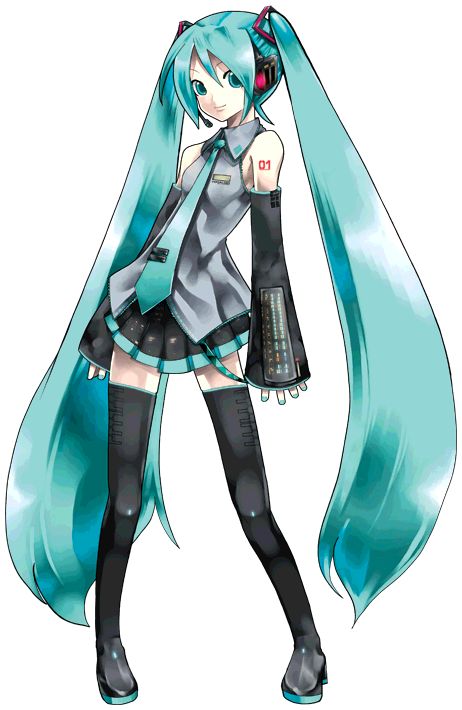 初音未来v2到v4c的人设 