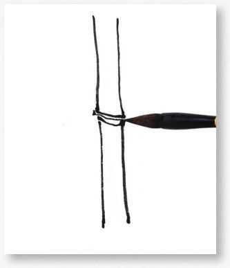 国画知识 竹子很难画 教你4种竹竿的基本画法,简单易学,收藏