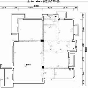 现代简约风书房榻榻米装修施工图效果图 